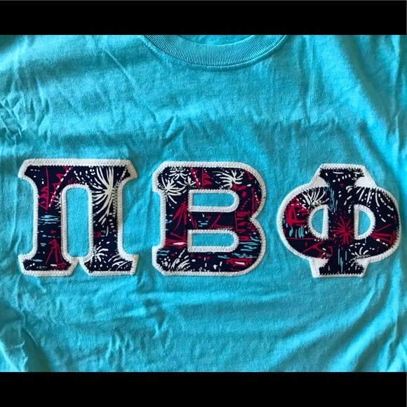 Gildan Pi Beta Phi stitched letters - Picture 2 of 3
